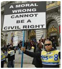 A_moral_wrong_cannot_be_a_civil_right!